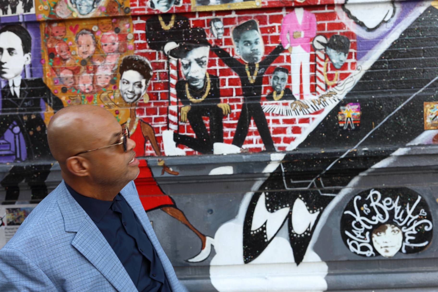 Brooklyn Mural · Black & Beautiful